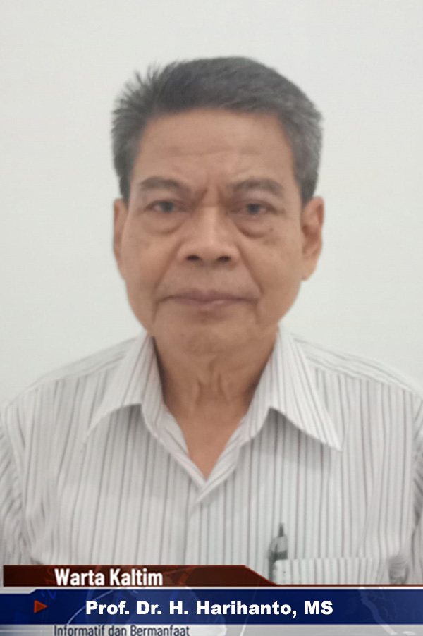 Prof. Dr.H. Harihanto, MS Guru Besar Fisipol Unmul