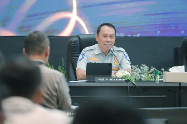 PT Jasa Raharja Hadir Rakor diselenggarakan Mabes Polri 600