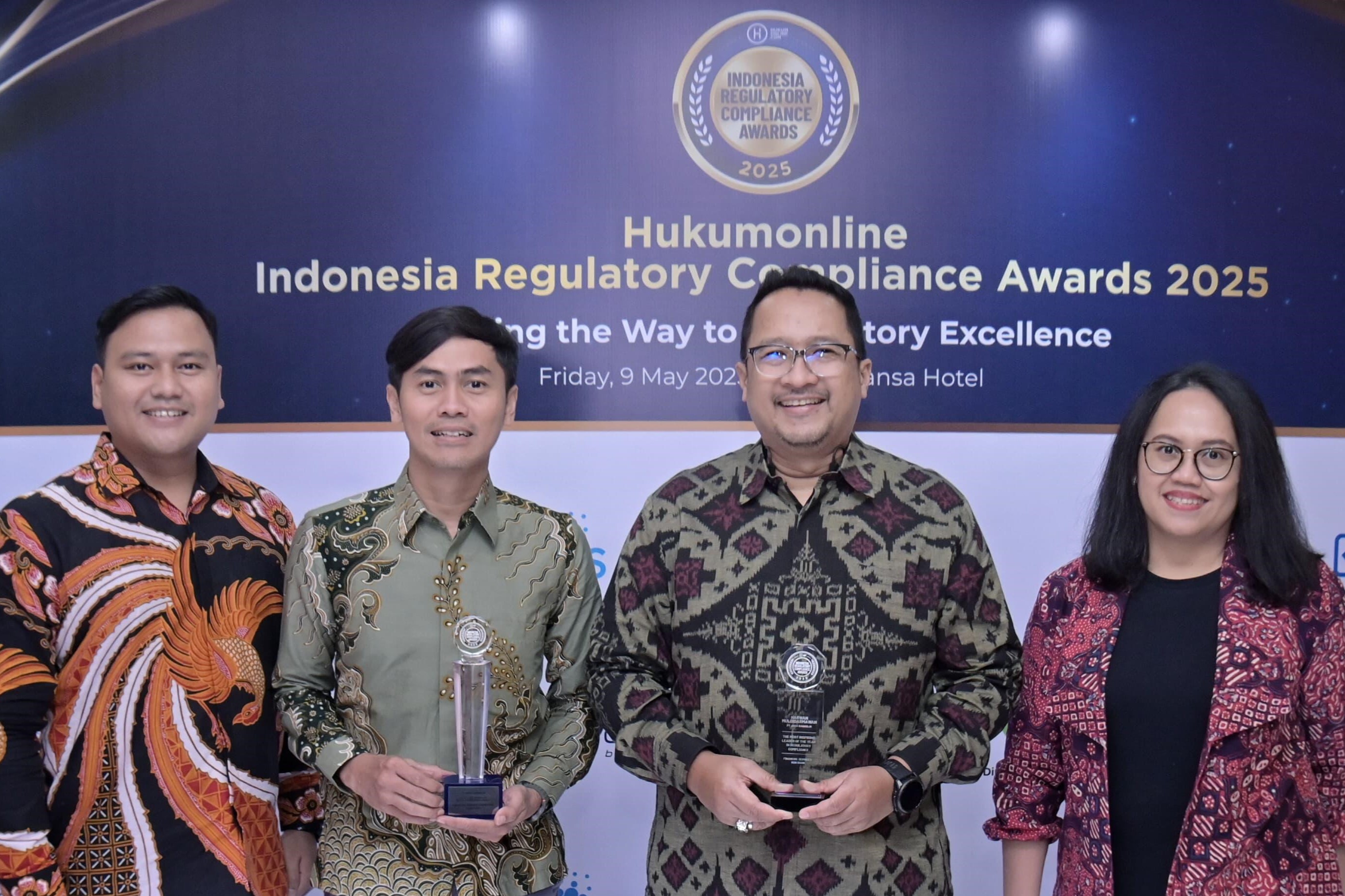 Jasa Raharja Raih Penghargaan di Indonesia Regulatory Compliance Awards 2025, Bentuk Apresiasi atas Komitmen terhadap Kepatuhan