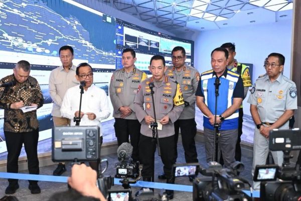 Jasa Raharja Perkuat Sinergi Pengamanan Arus Balik Idulfitri 2026 Lewat Pemantauan Bersama di Command Center KM 29
