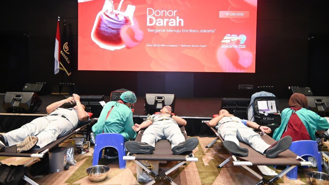 Jasa Raharja Gelar Donor Darah untuk Memperingati HUT Jakarta ke-499, Hadirkan Manfaat Nyata bagi Masyarakat