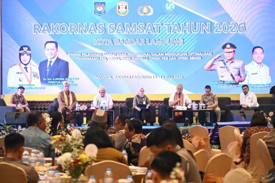 Rakornas Samsat 2026, Jasa Raharja Dorong Integrasi Data untuk Tingkatkan Kepatuhan Wajib Pajak Kendaraan Bermotor