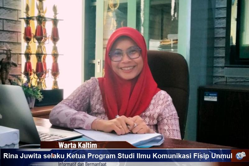 Dr.Rina Juwita Ketua Program Studi Ilmu Komunikasi, Fakultas Ilmu Sosial dan Politik Universitas Mulawarman
