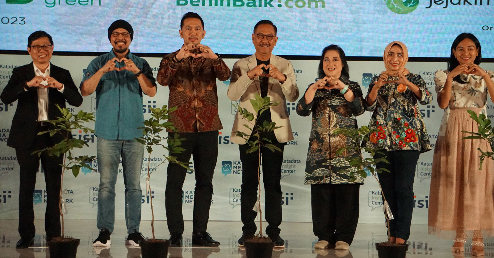 Otorita IKN dan Kadata Luncurkan Sabuk Hijau Nusantara 2023