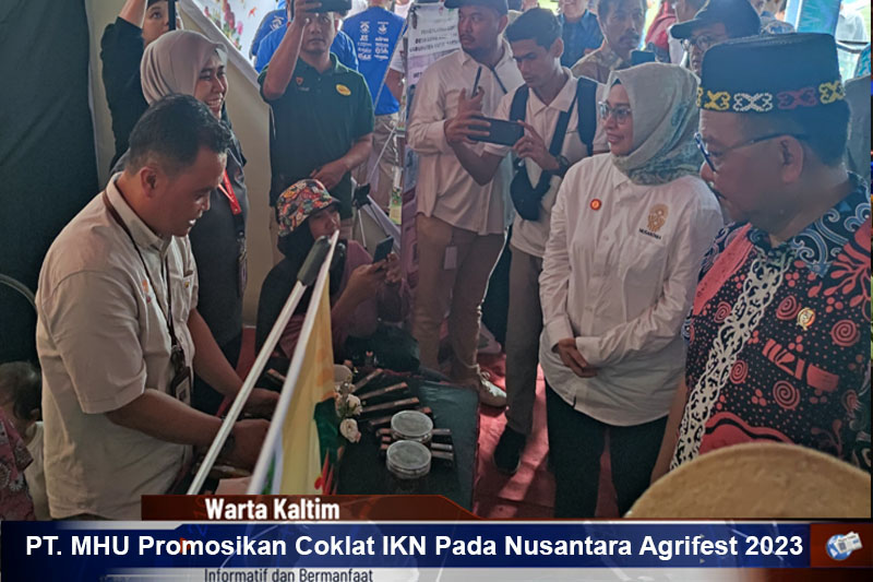 PT MHU Promosikan Coklat IKN Pada Nusantara Agrifest 2023