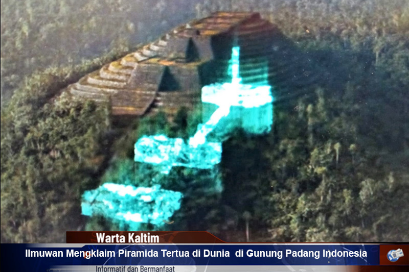 Ilmuwan Mengklaim Piramida Tertua di Dunia di Gunung Padang Indonesia