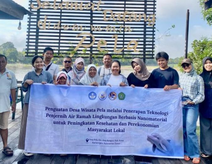 Inovasi Nanomaterial Hadirkan Air Bersih Untuk Mendukung Desa Wisata Pela