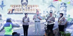 Jasa Raharja dan Korlantas Polri Gaungkan Keselamatan Berkendara di Gebyar Keselamatan 2024
