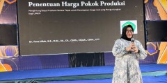 Dorong UMK Naik Kelas, PT Pupuk Kaltim dan FEB UNMUL Gelar Workshop Literasi Keuangan